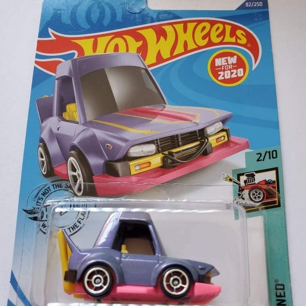 Hot Wheels 2020 Tooned Manga Tuner, Purple 82/250 Success Active
